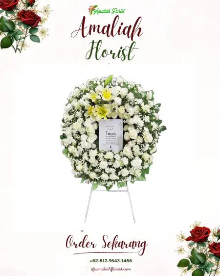 Krans Bunga Duka Argorejo